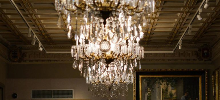 A valuable chandelier