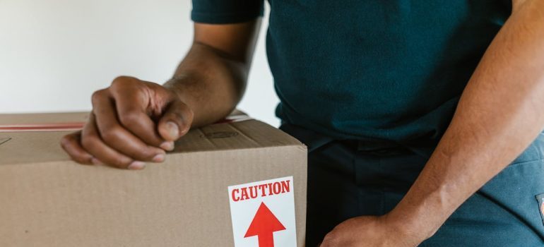 A mover packing