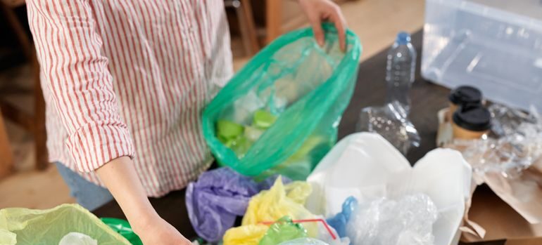 Bags to be recycled